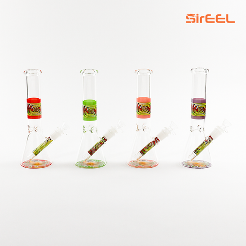 Photograph of product: 10" SirEEL Wig-Wag Beaker Bong