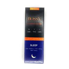 Photograph of product: BOSSY DROPS | SLEEP 1:1:1 CBD / TH-oui / CBN)