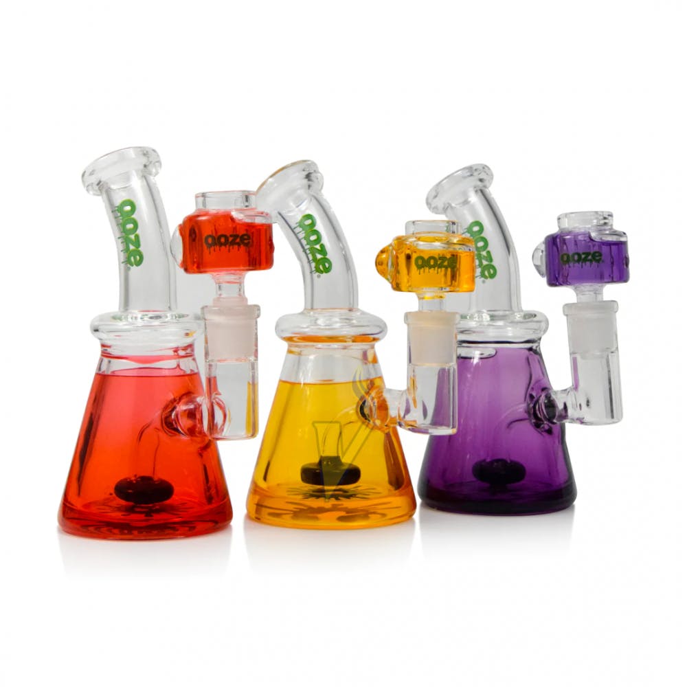 Photograph of product: Ooze Glyco Water Pipe - Mellow Yellow