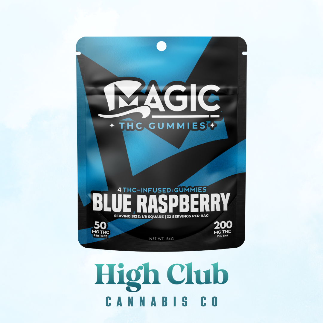 Photograph of product: Magic | Blue Raspberry | 200mg Edible