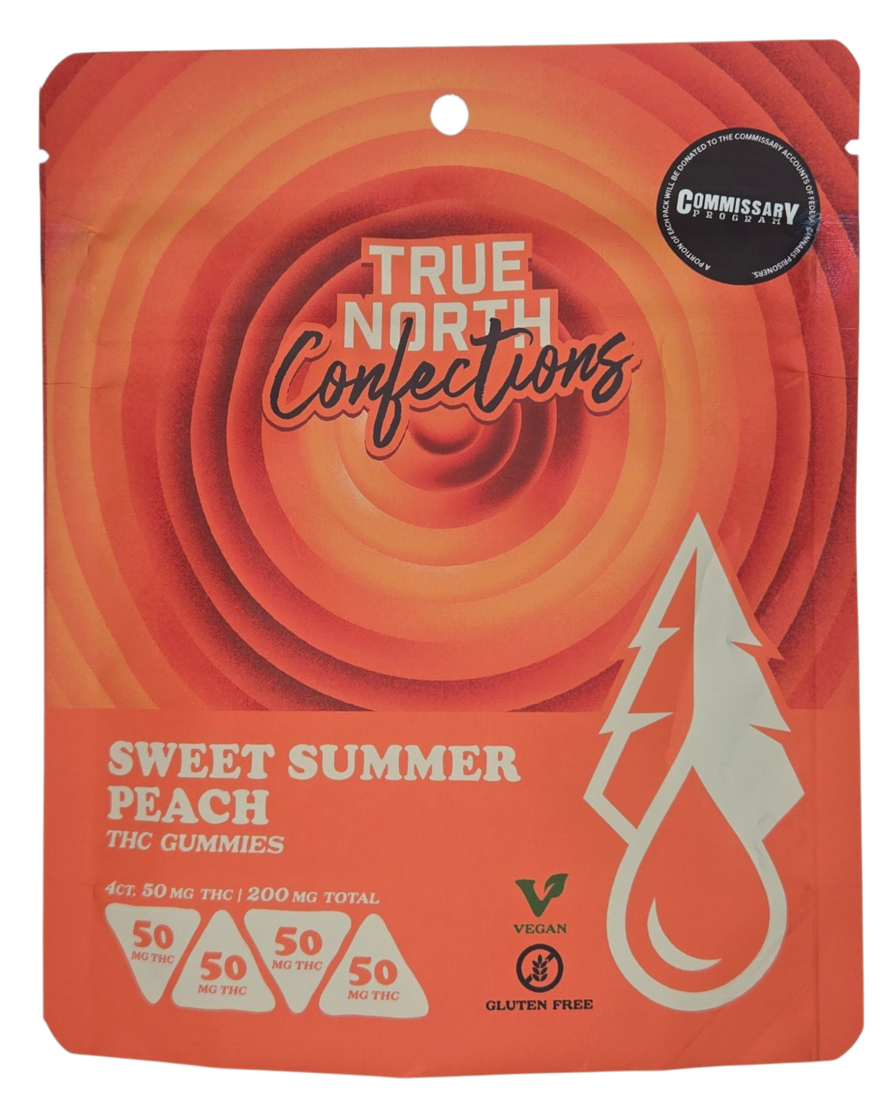 Photograph of product: Sweet Summer Peach | 200mg Gummies