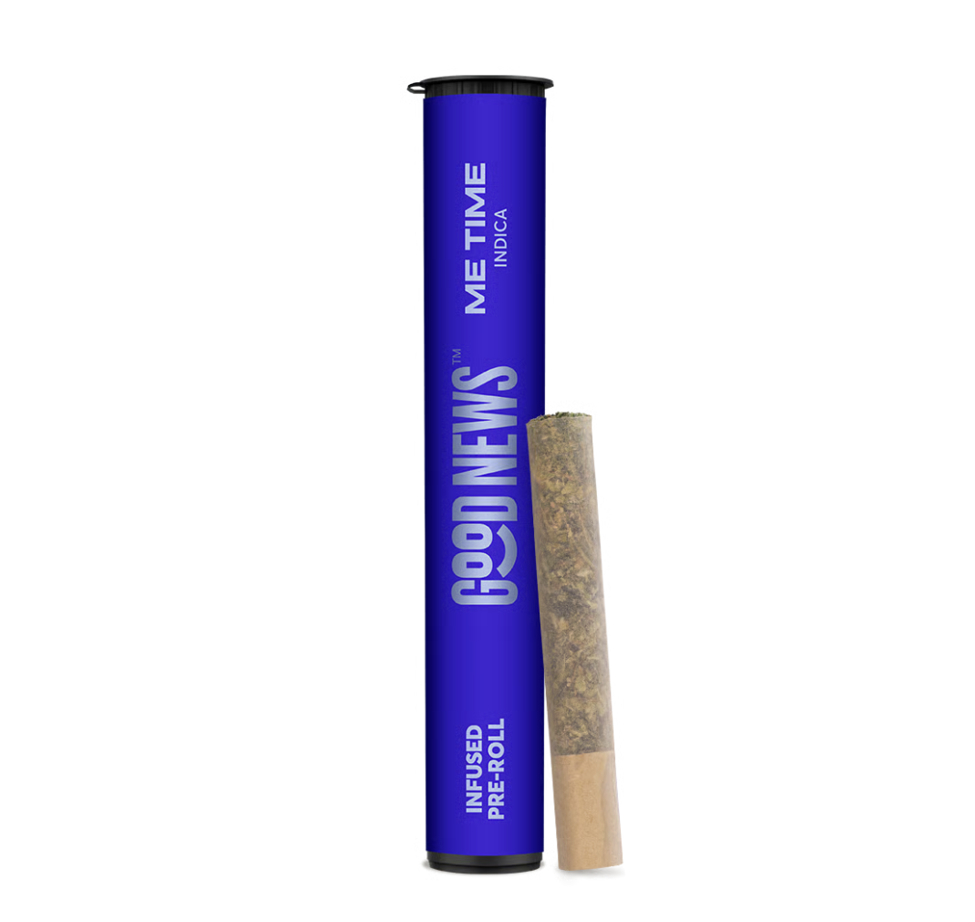 Photograph of product: Infused Pre-Roll | Good News | Me Time - Berry