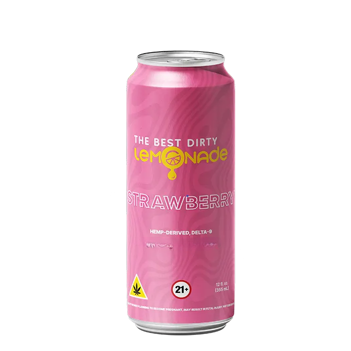Photograph of product: Strawberry Lemonade 50mg Lemonade by Best Dirty Lemonade