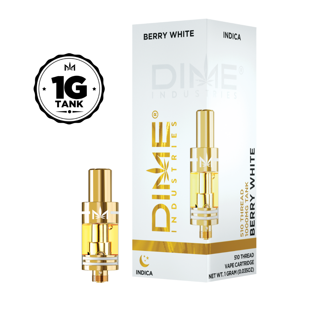 Photograph of product: DIME - CART DISTILLATE - 1G - BERRY WHITE - Oui'd