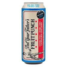 Photograph of product: [Not Your Father's] TH-oui Soda - 100mg - Fruit Punch (H)