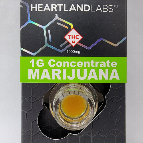 Photograph of product: Blueberry Muffin | 1g | Badder | Heartland Labs