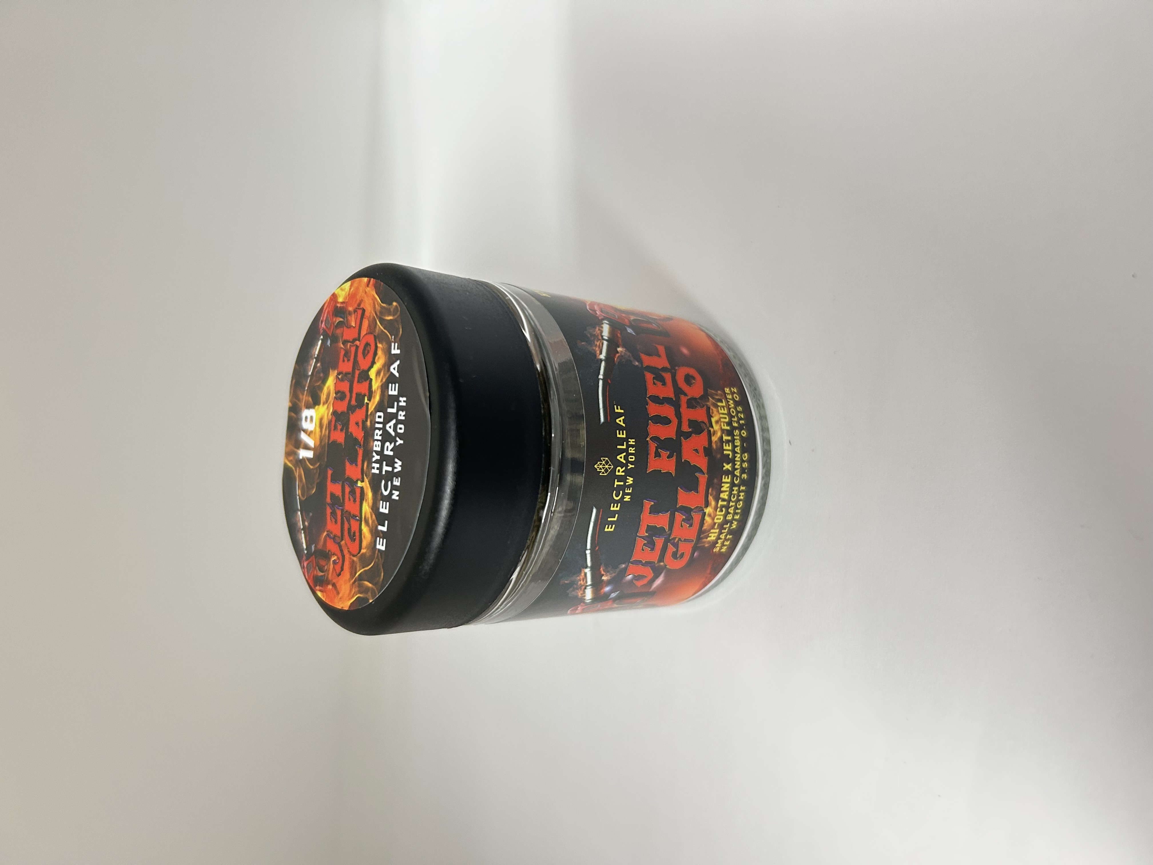Photograph of product: Electraleaf - Jet Fuel Gelato Flower - 3.5g