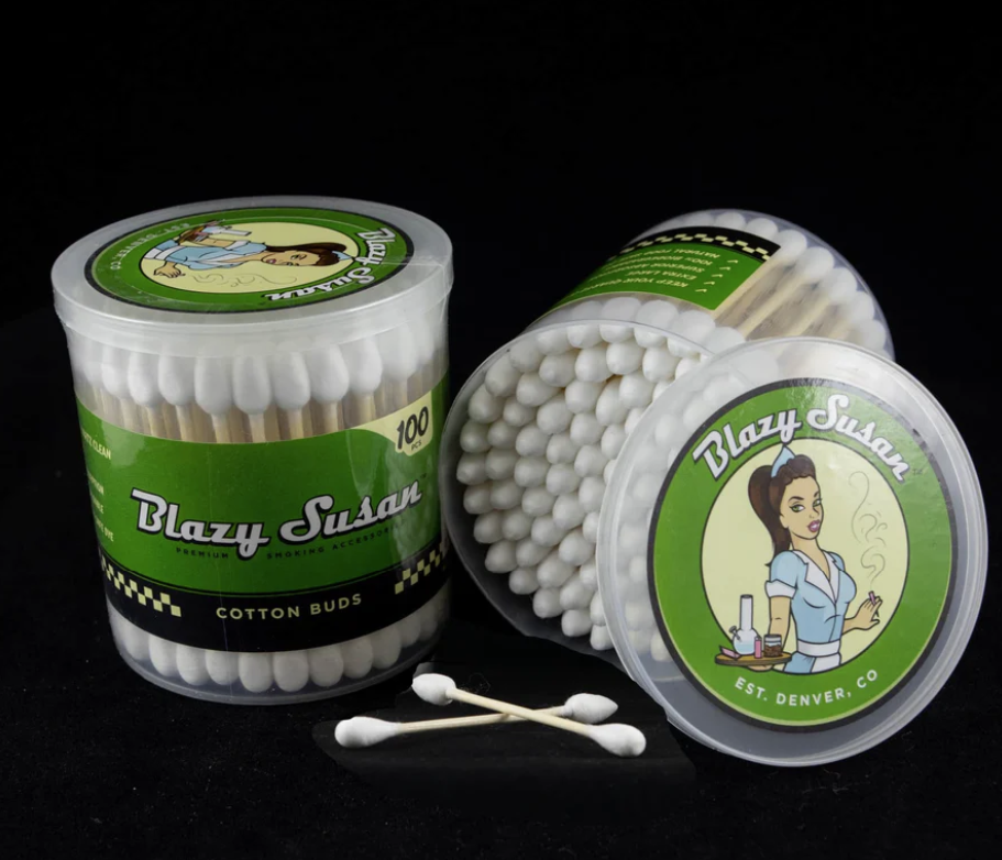 Photograph of product: Blazy Susan | Cotton Buds | 100pk | White