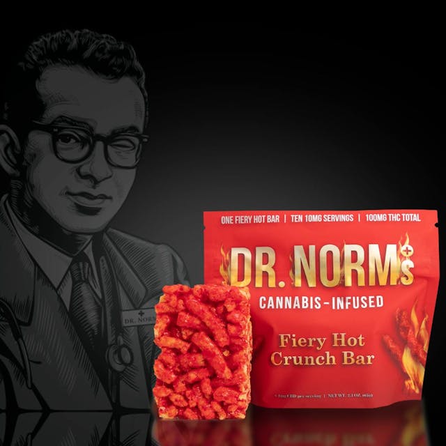 Photograph of product: Fiery Hot Crunch Bar | 100mg
