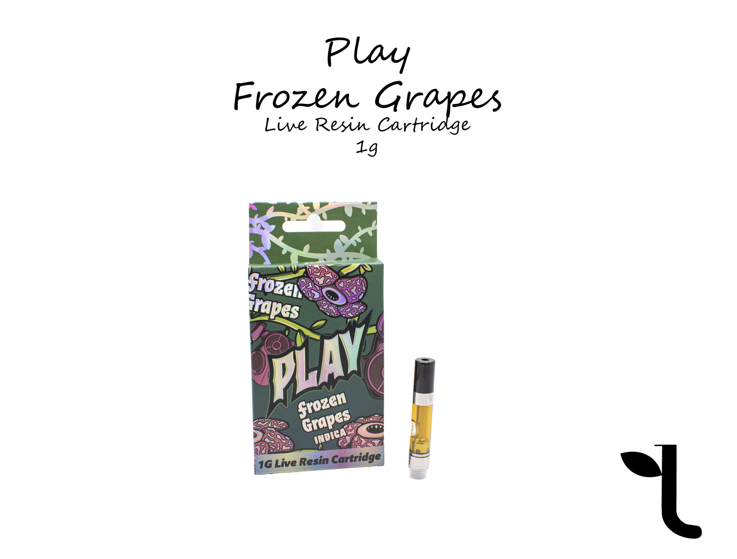 Photograph of product: Frozen Grapes | 1g Infused Live Resin Cart