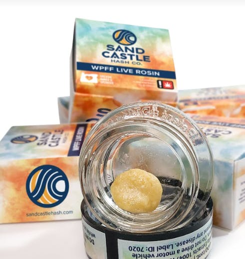 Photograph of product: Sand Castle Rosin - Watermelon Zkittles