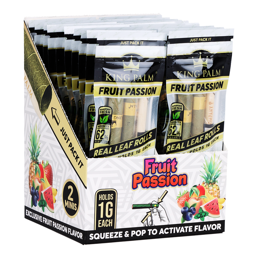 Photograph of product: King Palm | Fruit Passion Mini Rolls | 2pk
