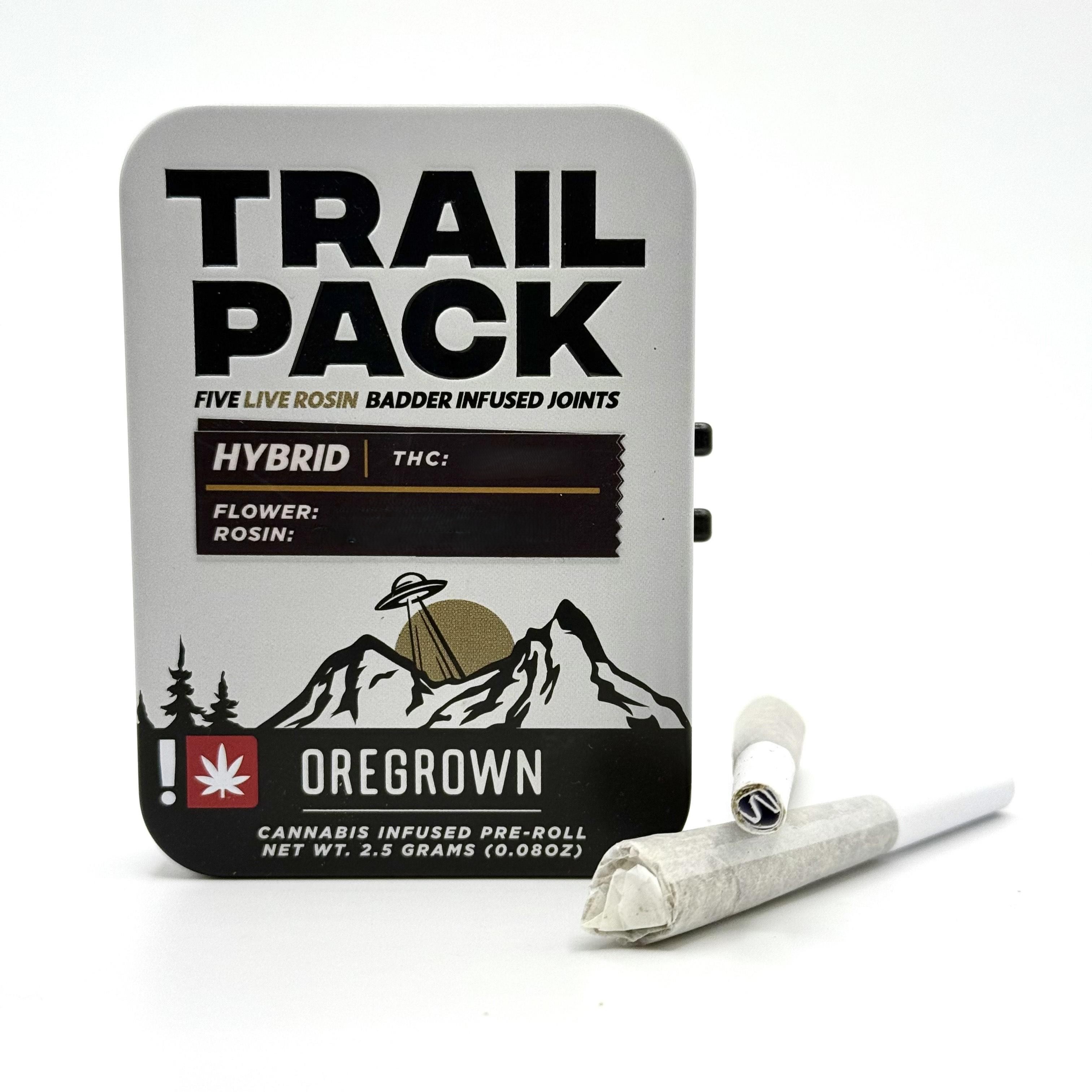 Photograph of product: Oregrown Tropicanna Cherry Cooks x Military Chocolate 5pk Infused Pre-Rolls 0.5g