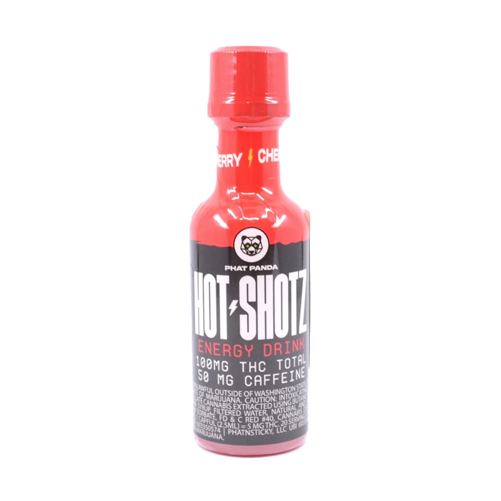 Photograph of product: Cherry Caffeine Hot Shotz | 100mg