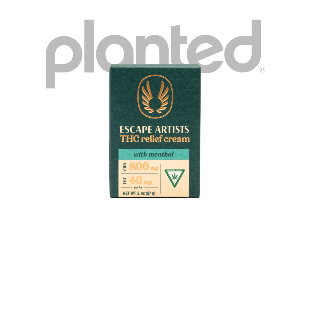 Photograph of product: Escape Artists | TH-oui Relief Cream with Menthol | 800MG CBD: 40MG TH-oui | REC