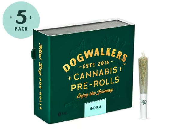 Photograph of product: Dogwalkers | Zoap (H) | 0.35g x 12ct Pre Roll Pack