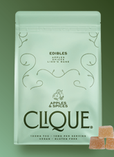 Photograph of product: Clique - Apples and Spices 100mg 10pk Gummies