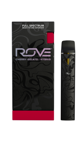 Photograph of product: Rove - Cherry Gelato - Live Resin Diamond Disposable