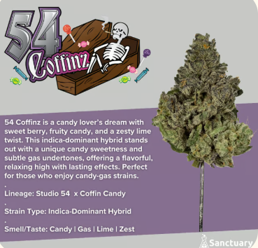 Photograph of product: 54 Coffinz 28g