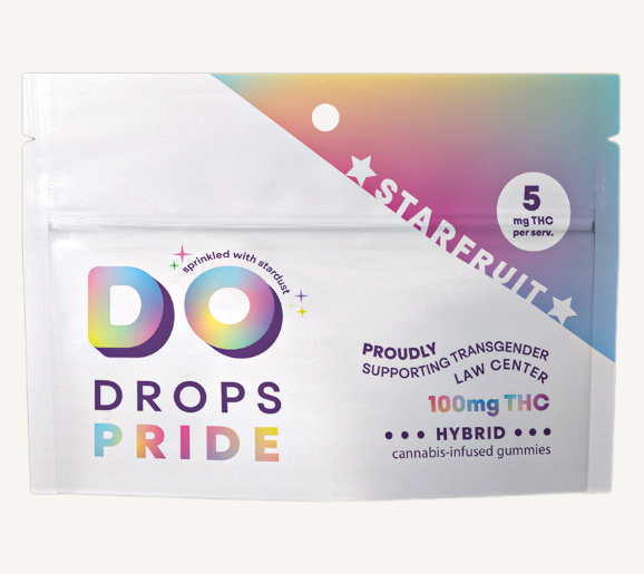 Photograph of product: Starfruit Pride 10mg Gummies (Hybrid) - 100mg