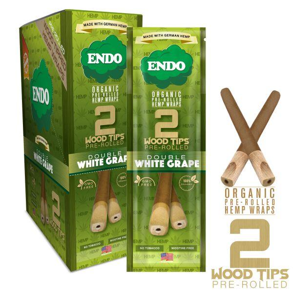 Photograph of product: Double White Grape 2pk Organic Hemp Wrap