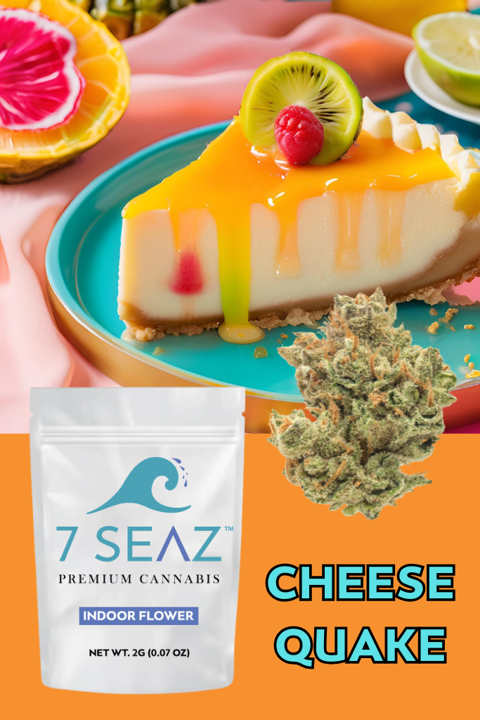 Photograph of Product: Cheese Quake - Flower - 2g