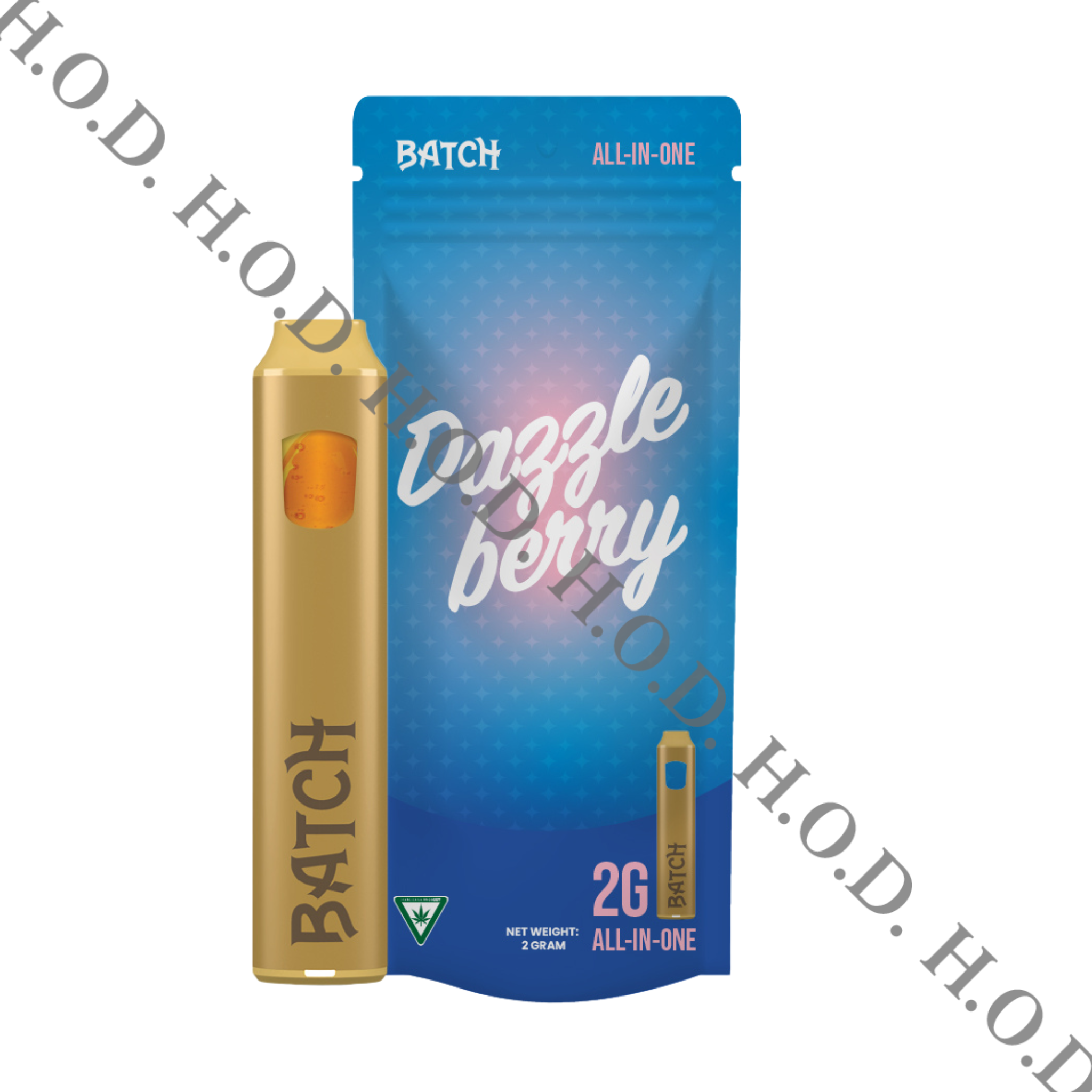 Photograph of product: Batch Dazzleberry Disposable 2g