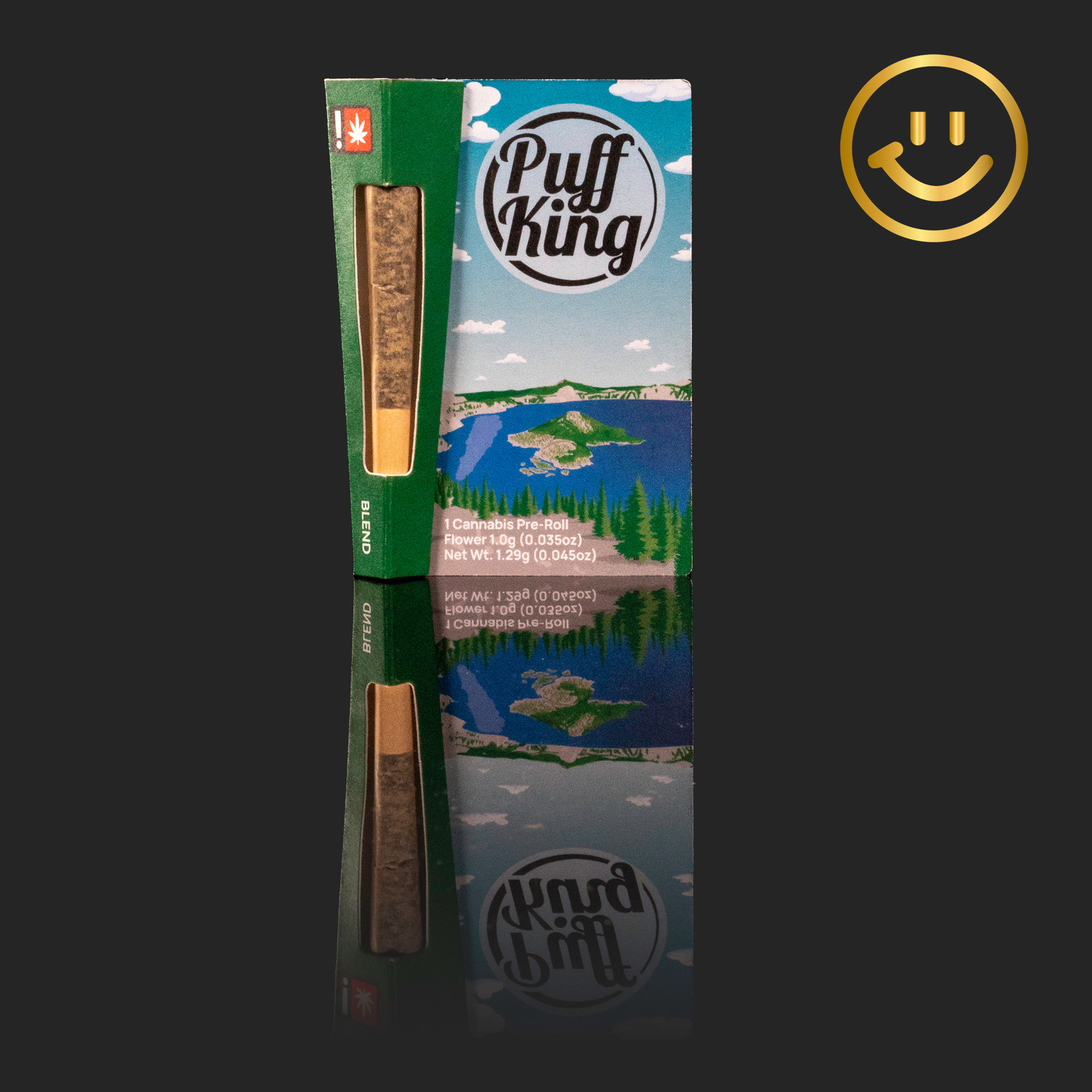 Photograph of product: Garden First Puff King | Punch Breath Pre-Roll | 1g