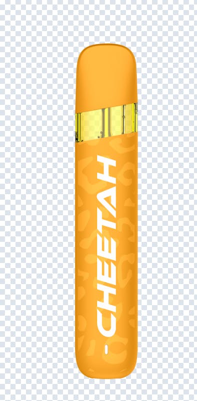 Photograph of product: Cheetah | Orange Sherbert | Live Resin Disposable | 1g