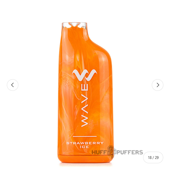 Photograph of product: Wave 8000 Puff - Strawberry Ice