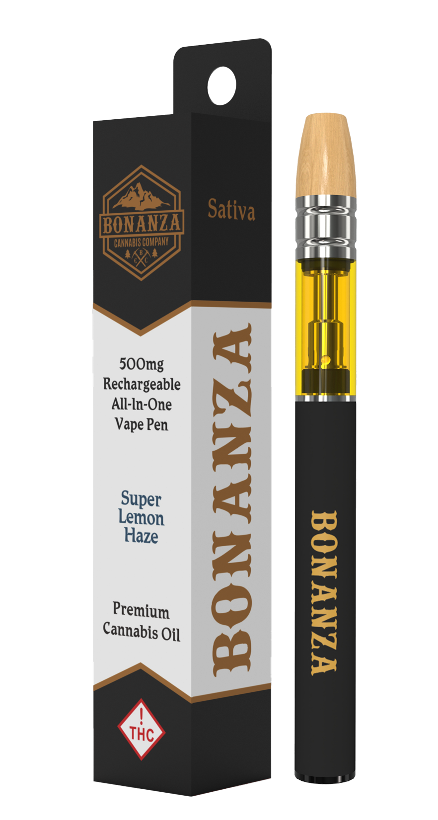 Photograph of product: Super Lemon Haze AIO Disposable | 500mg