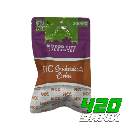 Photograph of product: Motor City Cannabites - 200mg TH-oui Cookie - Snickerdoodle