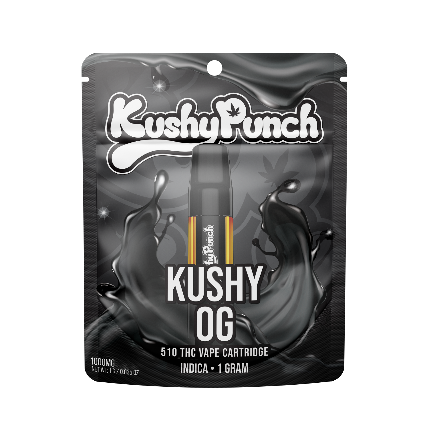 Photograph of product: Kushy OG Oil Cartridge 1g