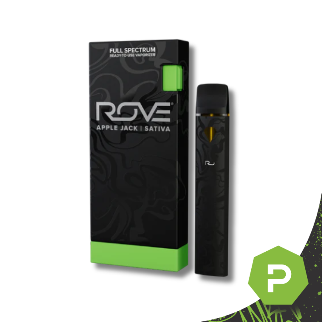 Photograph of product: ROVE Live Resin Diamonds Disposable | Apple Jack