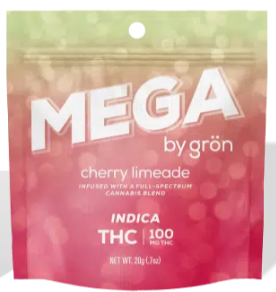 Photograph of product: Mega Cherry Limeade Oui'd 100mg [F58]