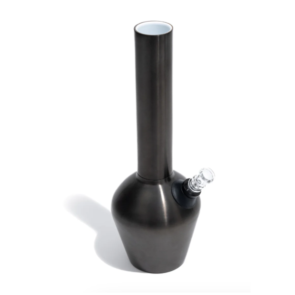 Photograph of Product: CHILL STAINLESS STEEL BONG- GUN METAL