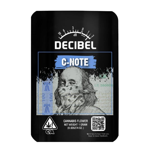 Photograph of product: C-Note | 1g Flower