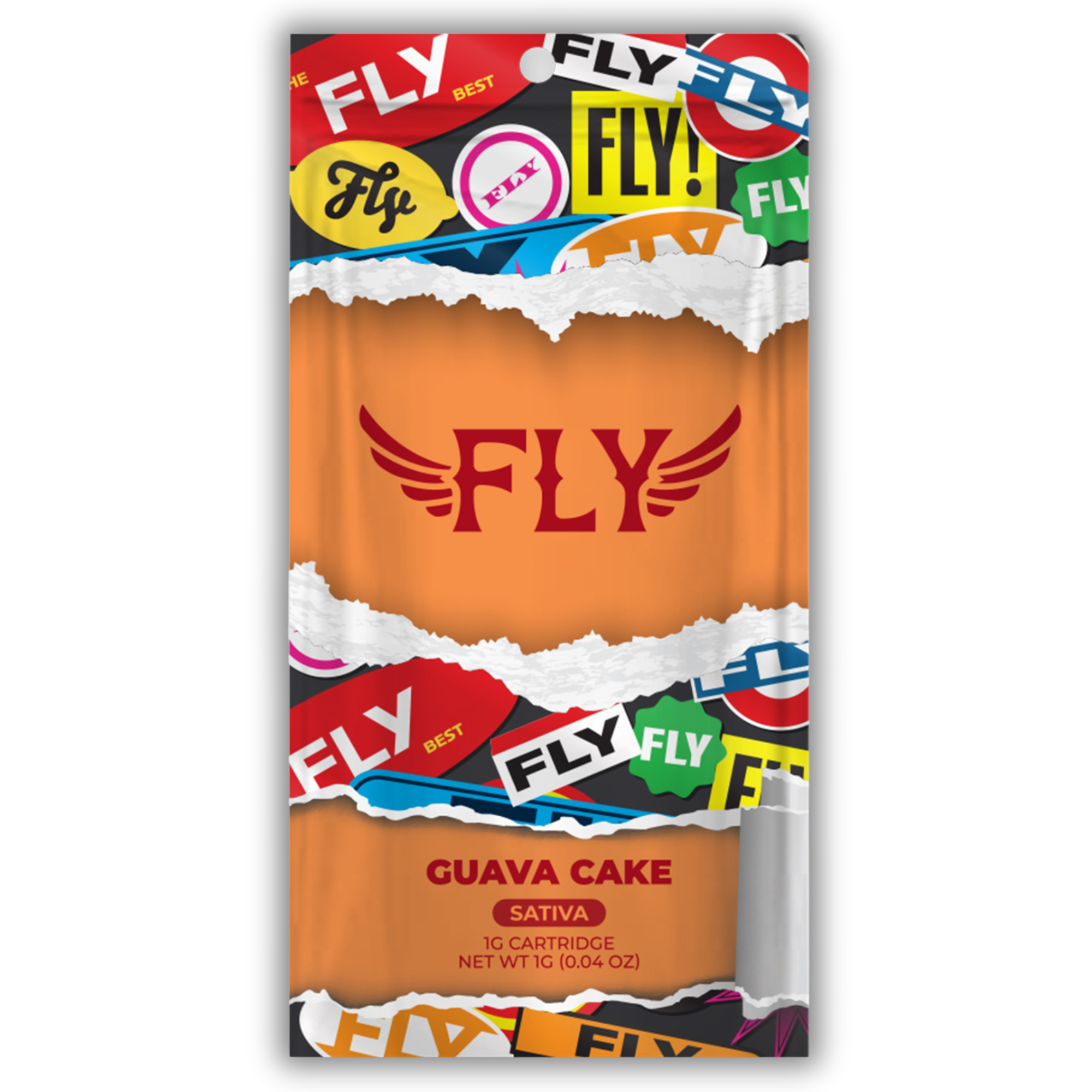 Photograph of product: Fly | 510 Cart | Guava Cake | 1g