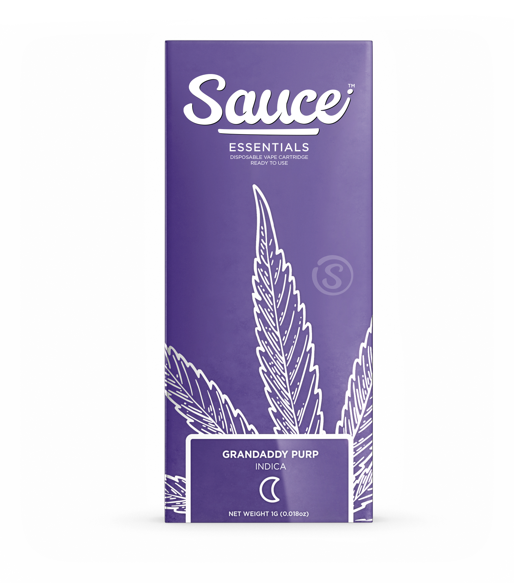 Photograph of Product: Sauce Essentials | 1g Disposable | Grandaddy Purp