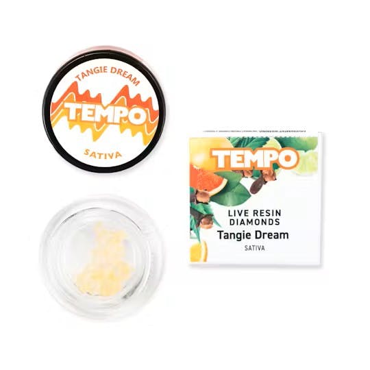 Photograph of product: Tangie Dream Live Resin Diamonds - 1g