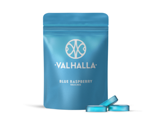 Photograph of product: 10ct/50mg Troches (Blue Raspberry)