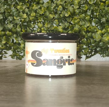 Photograph of product: Fligh 500mg Sangria Gummies