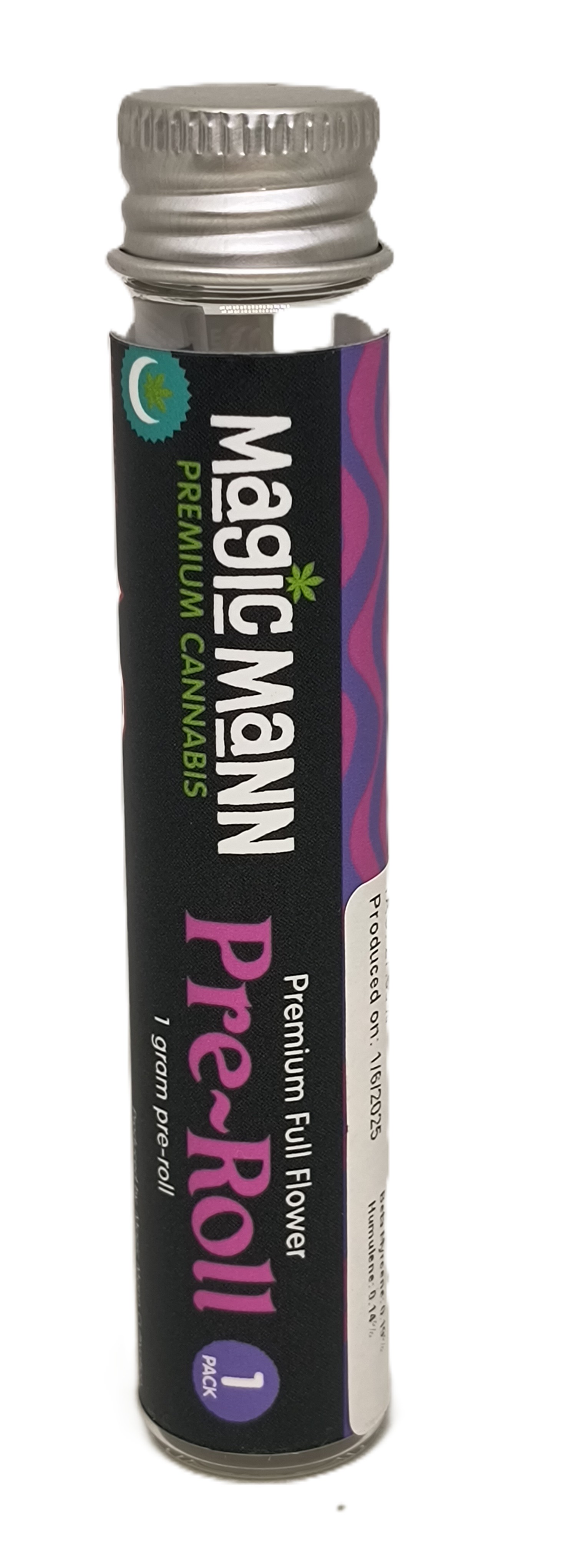 Photograph of product: Sour Sherb Pre-Roll | Magic Mann