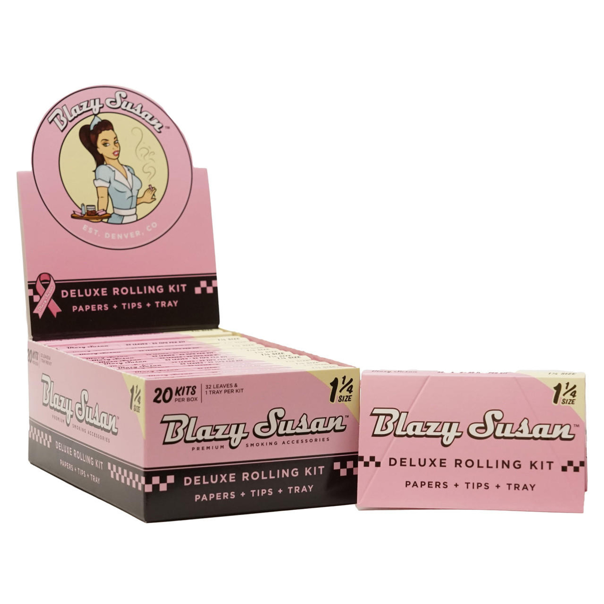 Photograph of product: Blazy Susan Deluxe Rolling Kit 1&1/4 (pink)