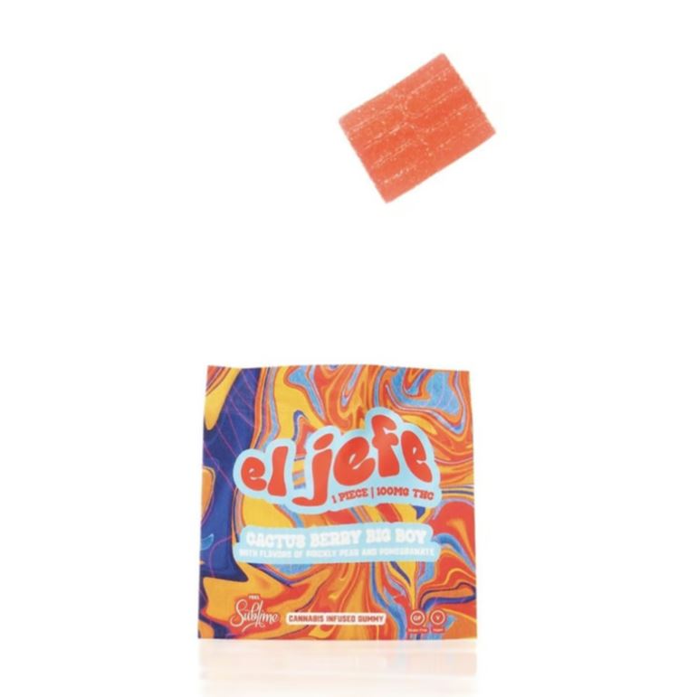 Photograph of product: El Jefe Cactus Berry Big Boy | 100mg
