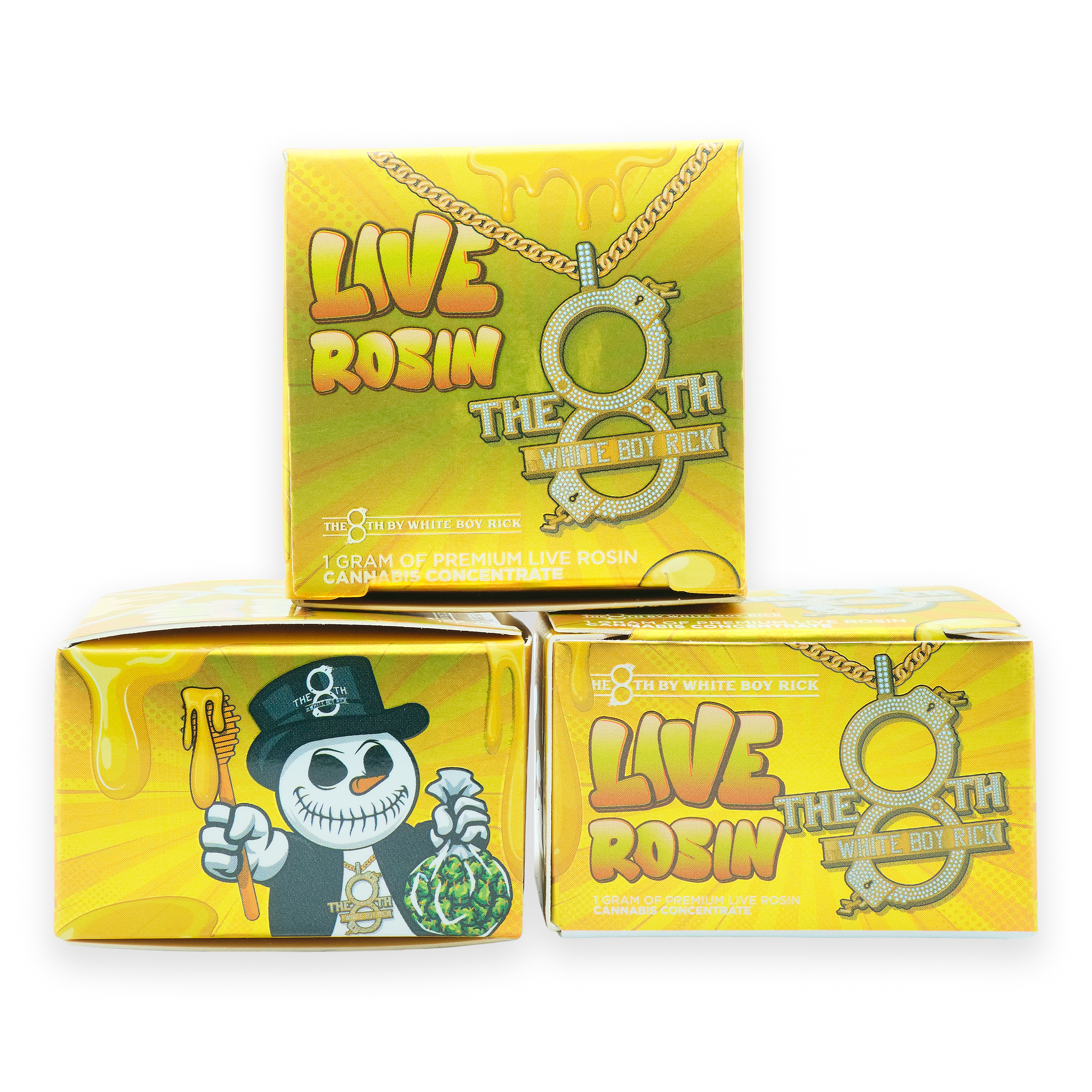 Photograph of product: Pineapple Burst | 1G Live Rosin