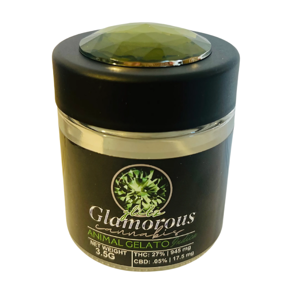 Photograph of product: Glitz Glamorous | Animal Gelato | Indoor Flower | 3.5g