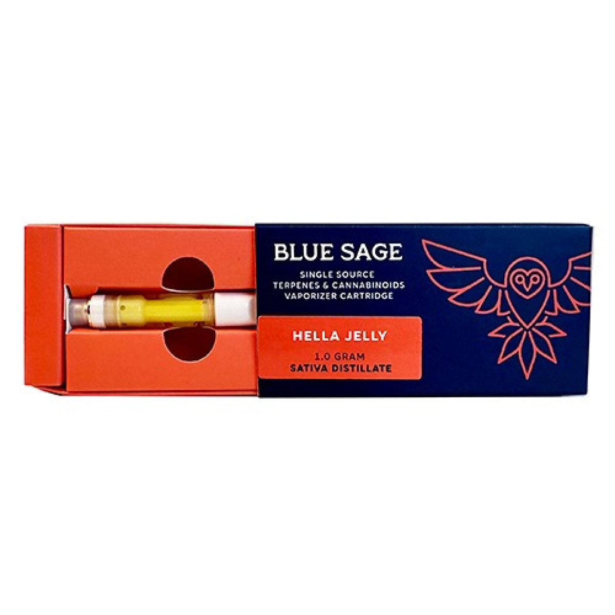 Photograph of product: Blue Sage - Distillate Cart - Hella Jelly