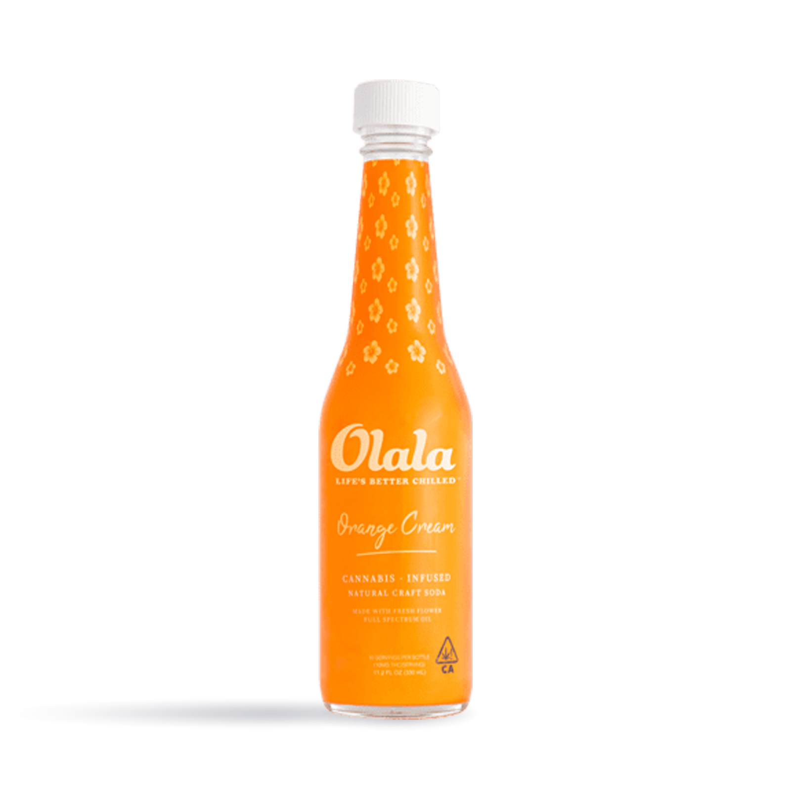 Photograph of Product: Orange Cream Craft Soda | 100mg