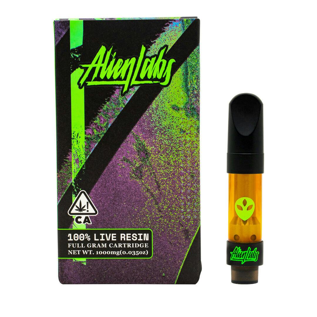 Photograph of product: ALIEN LABS | SHERBACIO (H) | 1G LR CART